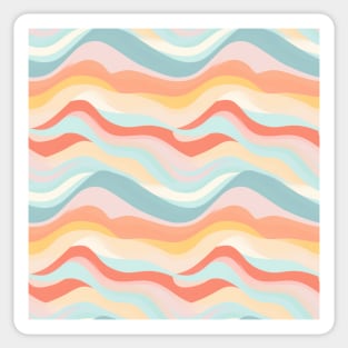 Autumn Nostalgia: Retro Pastel Doodle Delight Sticker